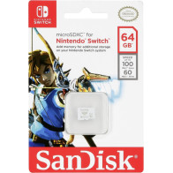 Sandisk MicroSDXC 64GB Memory Card (Legend of Zelda)