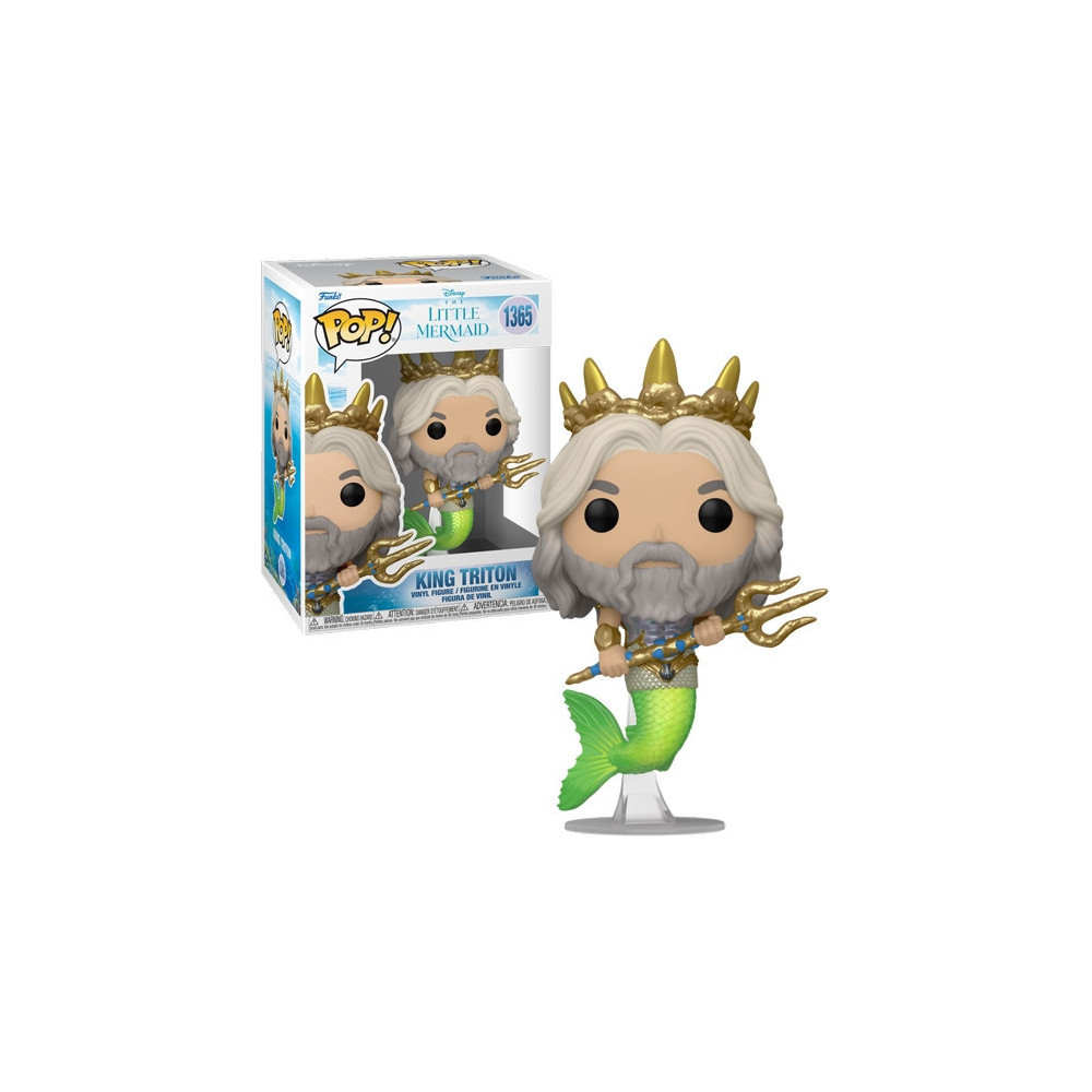 The Little Mermaid Live-Action Funko Pop Vinyl: King Triton The Little Mermaid Live-Action Funko Pop Vinyl: King Triton