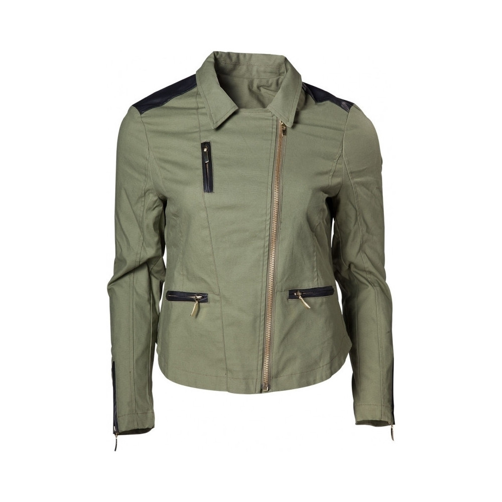 Zelda - Female Biker Jacket with Triforce Logo Zelda - Female Biker Jacket with Triforce Logo