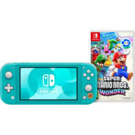Nintendo Switch Lite Turquoise + Super Mario Bros. Wonder