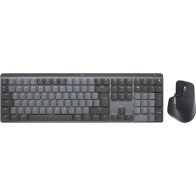 Logitech MX Mechanical Draadloos Toetsenbord + Logitech MX Master 3S