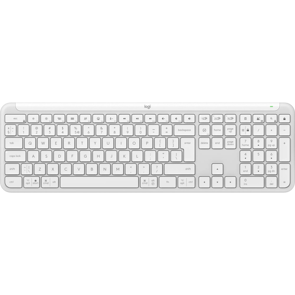 Logitech Signature Slim K950 Draadloos Toetsenbord Qwerty Wit