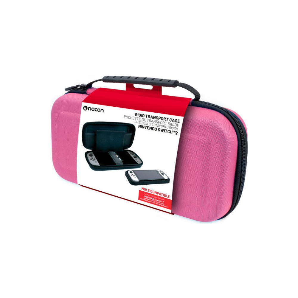 Nacon Switch 2 Rigid Transport Case (Pink) Nacon Switch 2 Rigid Transport Case (Pink)
