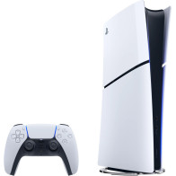 PlayStation 5 Slim Digital Edition + Extra Controller Wit