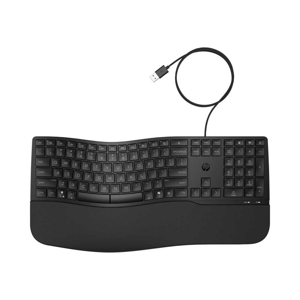 HP 480 Comfort Bedraad Toetsenbord QWERTY HP 480 Comfort Bedraad Toetsenbord QWERTY