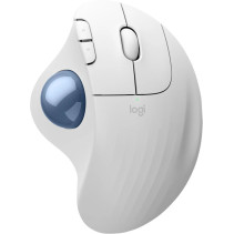 Logitech ERGO M575S Wireless Trackball Muis Wit