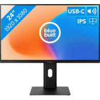 BlueBuilt 24 inch Full HD Monitor met USB C