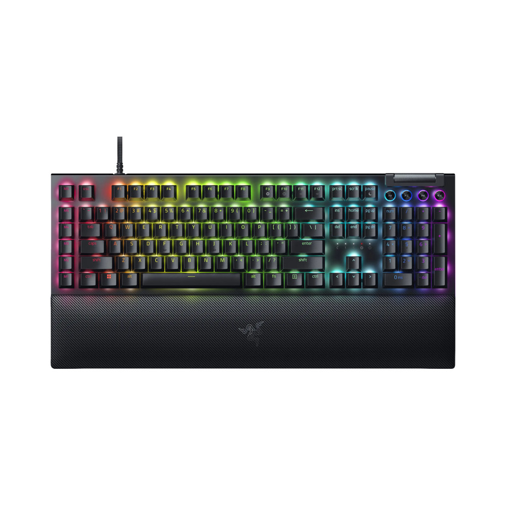 Razer BlackWidow V4 Mechanisch Gaming Toetsenbord Green Switch Qwerty Razer BlackWidow V4 Mechanisch Gaming Toetsenbord Green Switch Qwerty