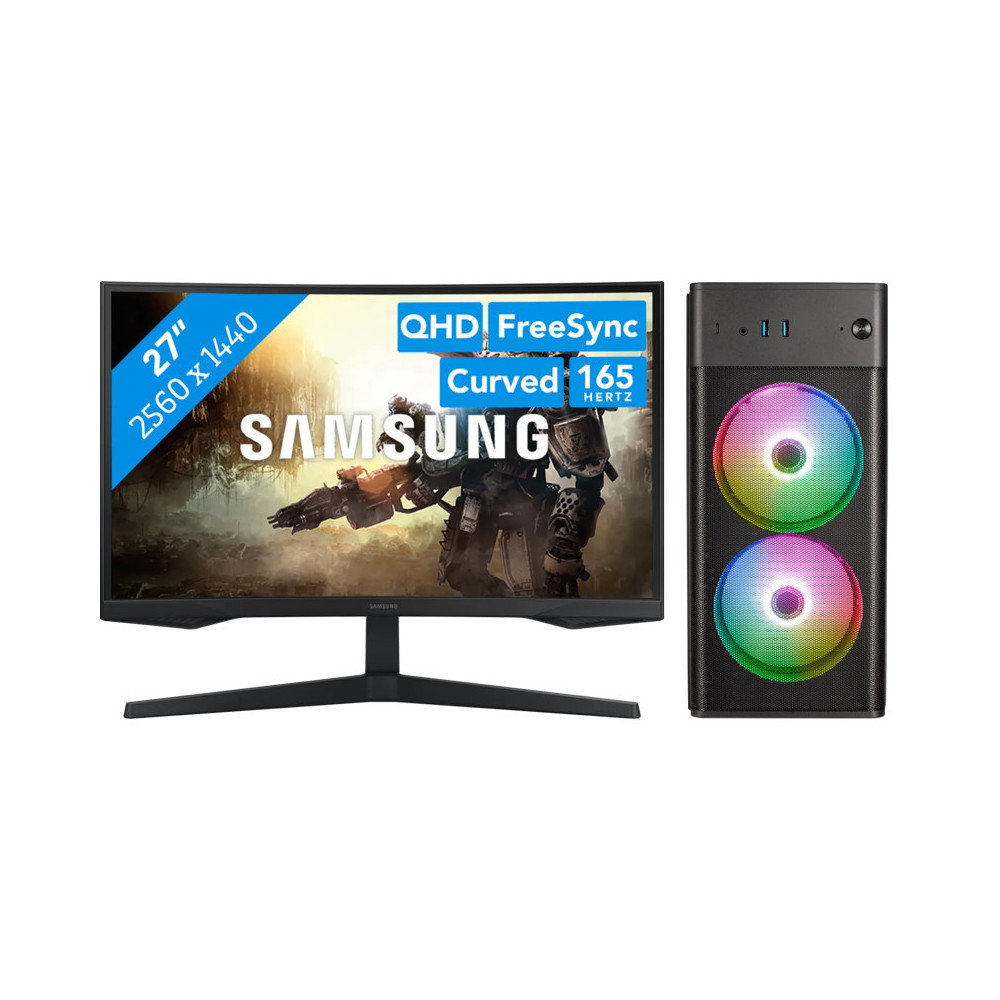 ERAZER RECON E45 MD35360 + Samsung Odyssey G5 LS27CG552EUXEN