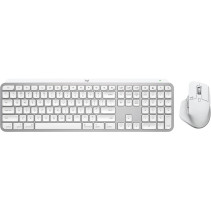 Logitech MX Keys S Toetsenbord voor Mac Qwerty + MX Master 3s Muis Wit