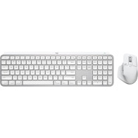 Logitech MX Keys S Toetsenbord voor Mac Qwerty + MX Master 3s Muis Wit