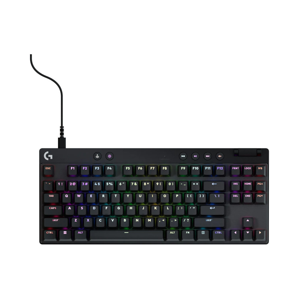 Logitech G Pro X TKL Rapid Gaming Toetsenbord Zwart Qwerty Logitech G Pro X TKL Rapid Gaming Toetsenbord Zwart Qwerty